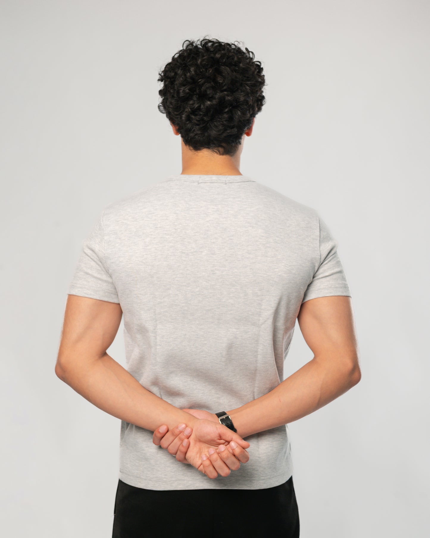 Short sleeve henley shirt