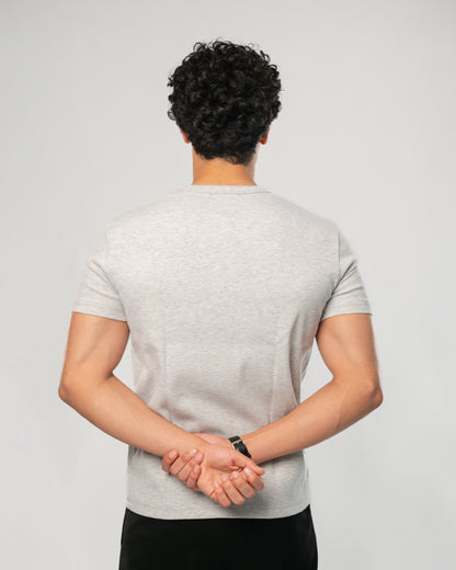 Short sleeve henley shirt