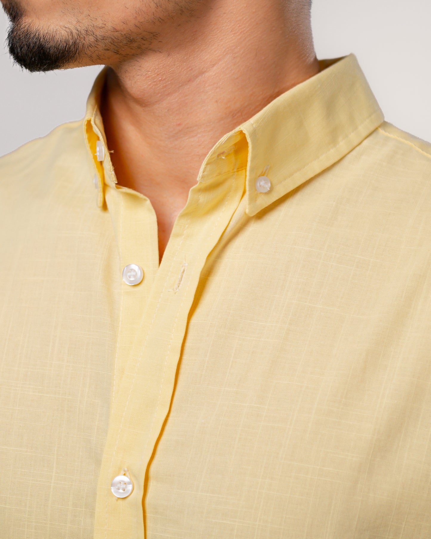 Baby yellow linen shirt